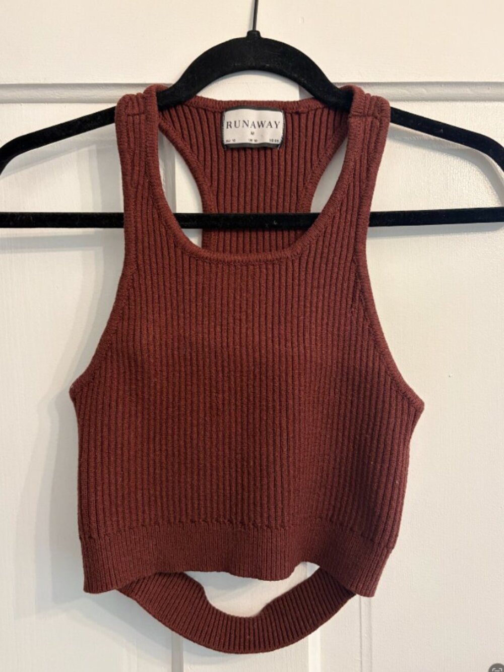 Runaway The Label Brown Two-Piece Ribbed Set - Picture 2 of 6